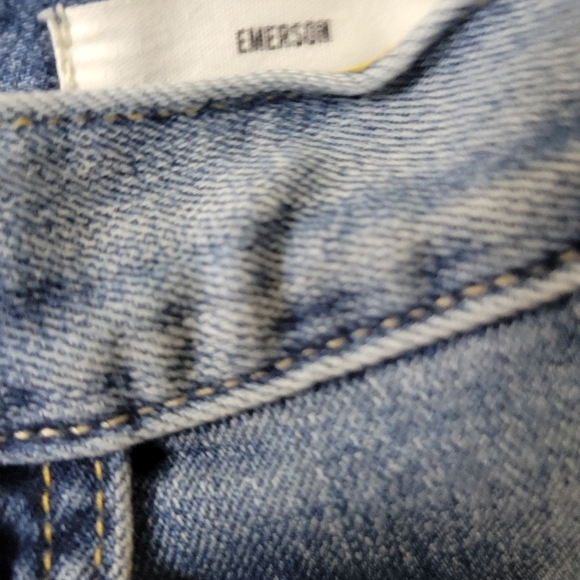 Nili lotan emerson jean 24 classic wash barrel crop - Picture 10 of 12